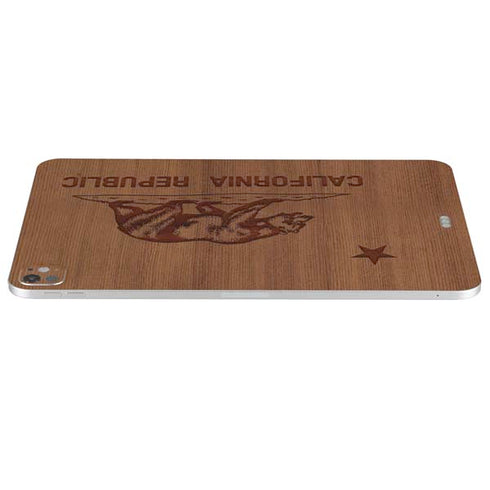 California Wood Flag iPad Pro 13in M4 (2024) Skin