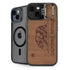 California Wood Flag iPhone 13 Kickstand Case