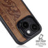 California Wood Flag iPhone 13 Kickstand Case