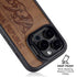 California Wood Flag iPhone 13 Pro Max Kickstand Case