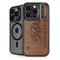 California Wood Flag iPhone 14 Pro Max Kickstand Case