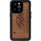 California Wood Flag iPhone 15 Pro Waterproof Case