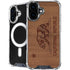 California Wood Flag iPhone 16 MagSafe Case