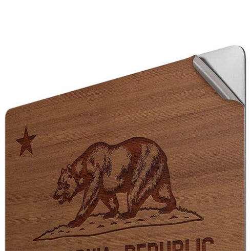 California Wood Flag Apple MacBook Pro 16-inch Skin