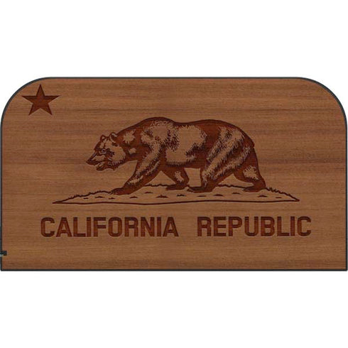 California Wood Flag Nintendo Switch 2 (2025) with Joy-Con Skin