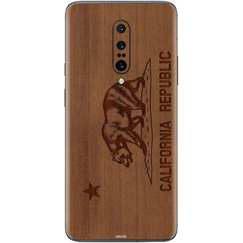 California Wood Flag OnePlus 7 Pro Skin