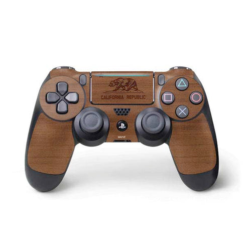 California Wood Flag PlayStation PS4 Skins