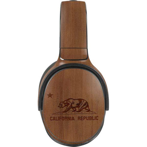 California Wood Flag Skullcandy Venue Skin