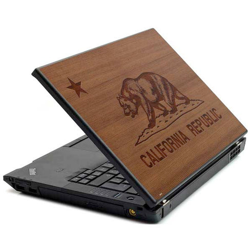 California Wood Flag T440s Skin