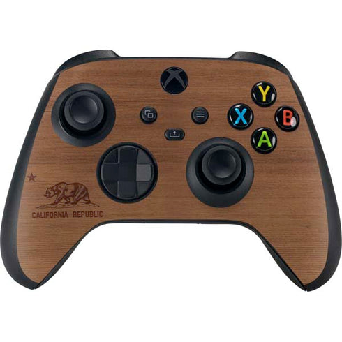California Wood Flag Xbox Series X Bundle Skin