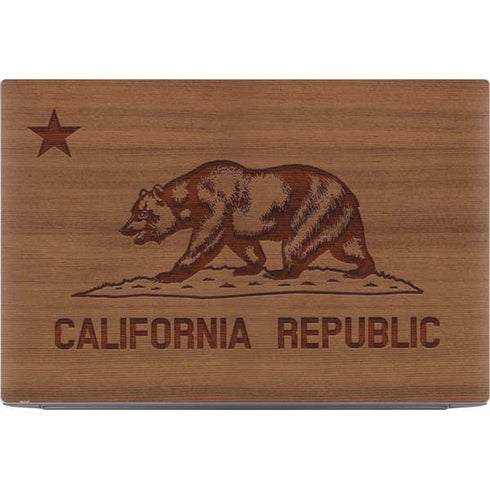 California Wood Flag Dell XPS Skin