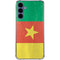 Cameroon Flag Distressed Galaxy A35 5G Clear Case