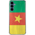 Cameroon Flag Distressed Galaxy A55 5G Clear Case