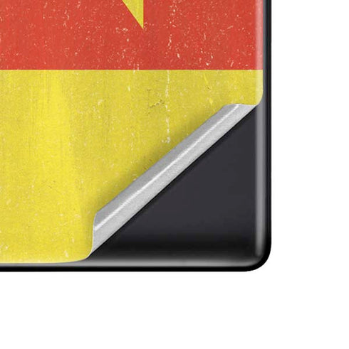Cameroon Flag Distressed Pixel Skins