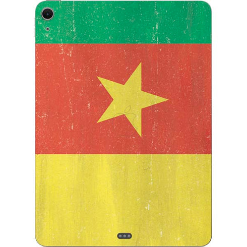 Cameroon Flag Distressed Apple iPad Air Skin