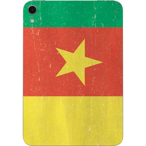 Cameroon Flag Distressed Apple iPad Mini Skin