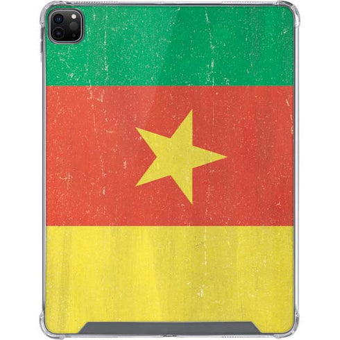 Cameroon Flag Distressed iPad Cases