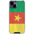 Cameroon Flag Distressed iPhone 15 Clear Case