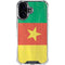 Cameroon Flag Distressed iPhone 16 Clear Case