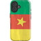 Cameroon Flag Distressed iPhone 16 Impact Case