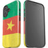 Cameroon Flag Distressed iPhone 16 Impact Case