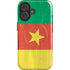 Cameroon Flag Distressed iPhone 16 Magsafe Impact Case