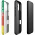 Cameroon Flag Distressed iPhone 16 Plus Impact Case