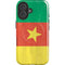 Cameroon Flag Distressed iPhone 16 Plus Magsafe Impact Case