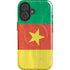 Cameroon Flag Distressed iPhone 16 Plus Magsafe Impact Case
