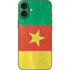 Cameroon Flag Distressed iPhone 16 Plus Skin