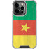 Cameroon Flag Distressed iPhone 16 Pro Clear Case