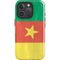 Cameroon Flag Distressed iPhone 16 Pro Max Impact Case