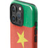 Cameroon Flag Distressed iPhone 16 Pro Max Impact Case