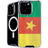 Cameroon Flag Distressed iPhone 16 Pro Max MagSafe Case