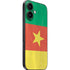 Cameroon Flag Distressed iPhone 16 Skin