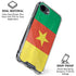 Cameroon Flag Distressed iPhone 16e Clear Case