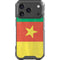 Cameroon Flag Distressed iPhone 18 Pro Clear Case