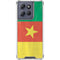 Cameroon Flag Distressed Moto G Power 5G (2025) Clear Case