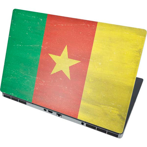 Cameroon Flag Distressed Dell Precision Skin