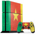 Cameroon Flag Distressed PlayStation PS4 Skins