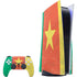 Cameroon Flag Distressed PlayStation PS5 Skins