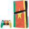 Cameroon Flag Distressed PS5 Pro Disk Bundle Skin