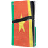 Cameroon Flag Distressed PS5 Pro Disk Console Skin