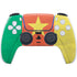 Cameroon Flag Distressed PlayStation PS5 Skins