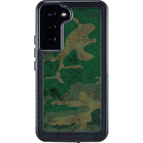 Camouflage Galaxy S24 Plus Waterproof Case