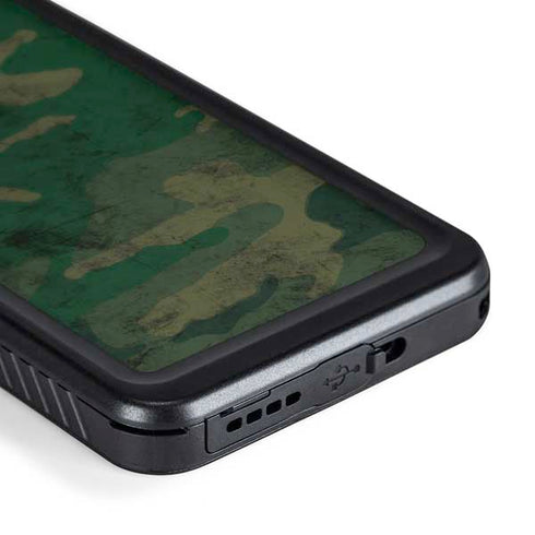 Camouflage Galaxy S24 Plus Waterproof Case