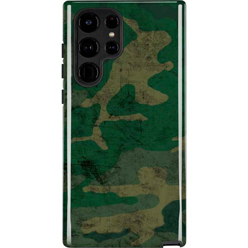 Camouflage Galaxy S25 Ultra Impact Case