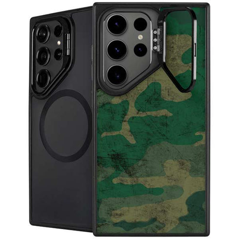 Camouflage Galaxy S24 Ultra Kickstand Case