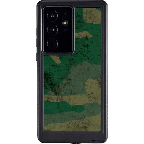 Camouflage Galaxy S24 Ultra Waterproof Case