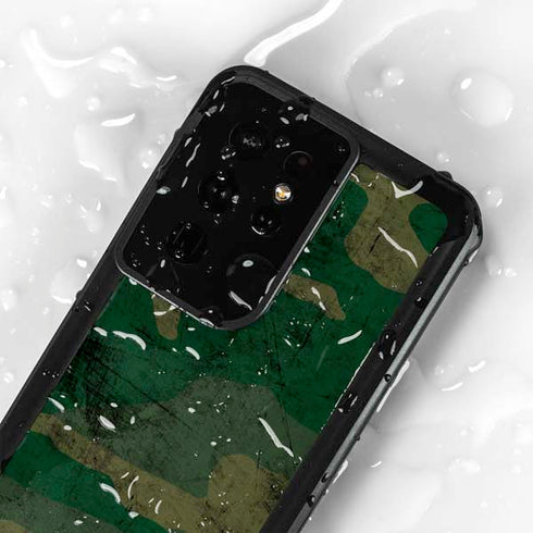 Camouflage Galaxy S24 Ultra Waterproof Case